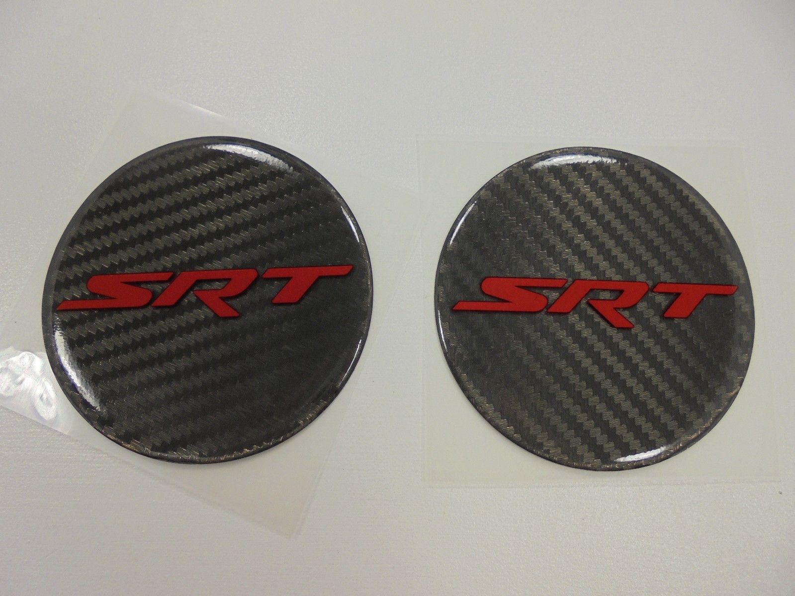 SRT Carbon Fiber Under Hood Beverage Delete Emblems - Click Image to Close